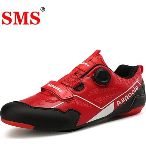 SMS Road Cycling Shoes Cycling Shoes Men Professional Sport Zapatillas Ciclismo Mtb Footwear Self-Locking Bicycle Sneakers