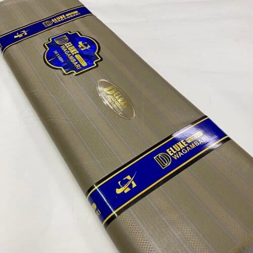 Latest African Material 2021 High Quality Smooth Atiku Men Cloth Fabric For Garment Atiku Fabric 5Yards