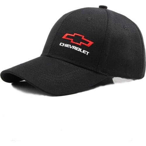 2021 Korean Style New Embroidered Chevrolet Logo Car Cap Mens Simplicity Outdoor Sports Peaked Cap
