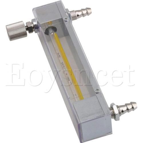 Plastic LZB-3 4-40ml/min Flow Meter for Liquid Water Gasoline with Control Valve and 0.3in Hose