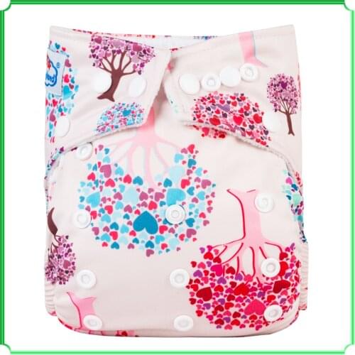 1PC Baby Nappy Waterproof Cloth Diapers Infant Diaper Covers Normal Pocket Diapers My Choice Printed Patterns Newest Promotion