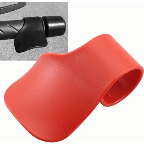 Motorcycle Red Throttle Assist Wrist Rest Cruise Control Grip Universal For Harley Racing Street Off-Road Bike E-Bike Cafe
