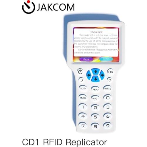 JAKCOM CD1 RFID Replicator Newer than rfid ic reader writer duplicator chip cloner uhf copier card e animal pet scanner nfc