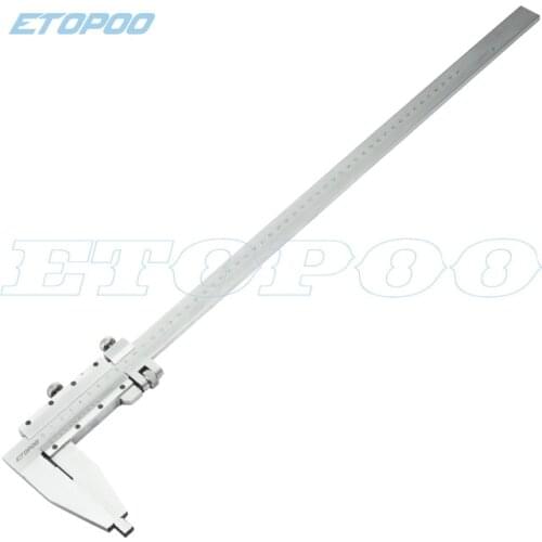 0-1000mm Heavy Duty Vernier Caliper 1000mm vernier caliper slider caliper without Upper Jaws