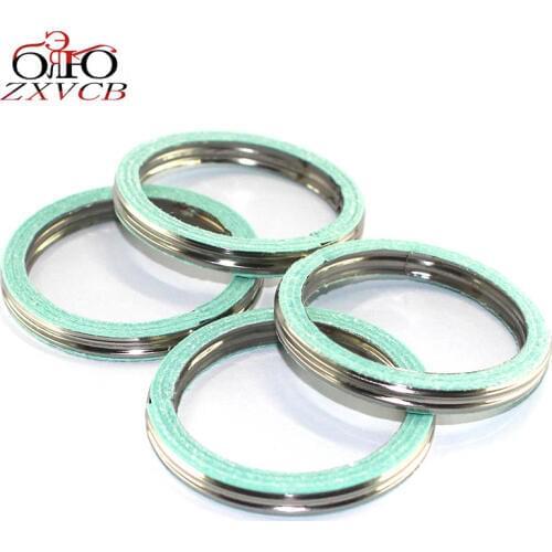 Exhaust motorcycle for honda CB CBR 1000 S F RA C R RA RS RR SP SA CBR1000 CBR1000F Hurricane CBR1000RR ABS Exhaust pipe gasket