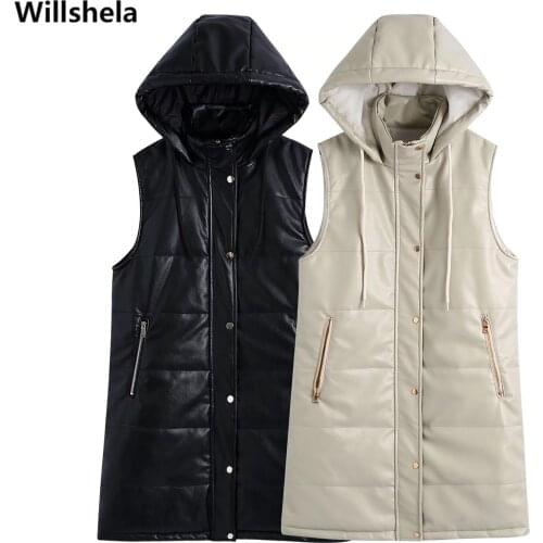 Willshela Women's Hooded Vests