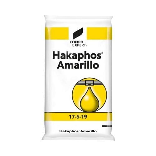 Yellow Hakaphos 17-5-19. Sleeping bag 25kg