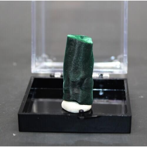 100% Natural Columnar malachite mineral specimen crystal Stones and crystals Healing crystal Free shipping box size 5.2 cm