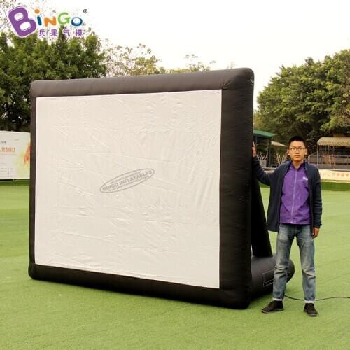Free Shipping 3x1.6x2.5 meters inflatable projection screen / movie screen / screen inflatables