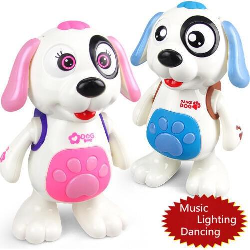 Electronic Pet Dancing Dog Electric Music Lighting Baby Toy Doll Children Gift