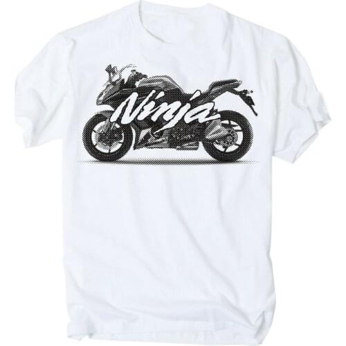 Factory Ninja 1000 650 Zx10R Hidden T-Shirt White Mensfor 2019 New Short Sleeve Cotton Men Fashion Slim Fit Custom T-Shirt