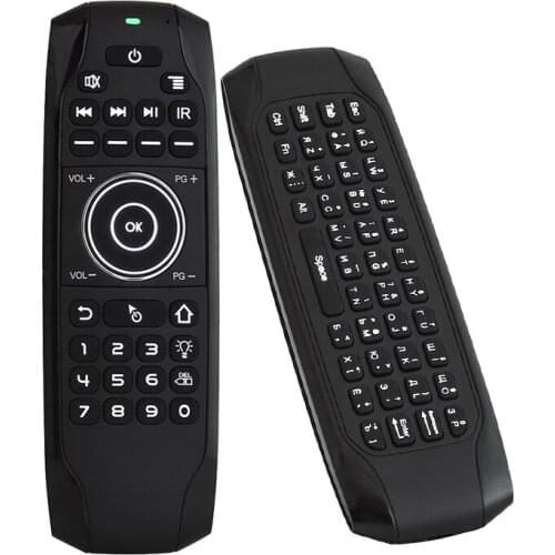 Smart Air Mouse Google Assistant G7 433 Mhz IR Backlit Gyro for X96MINI Android TV Box Netflix Youtube Universial Remote Control