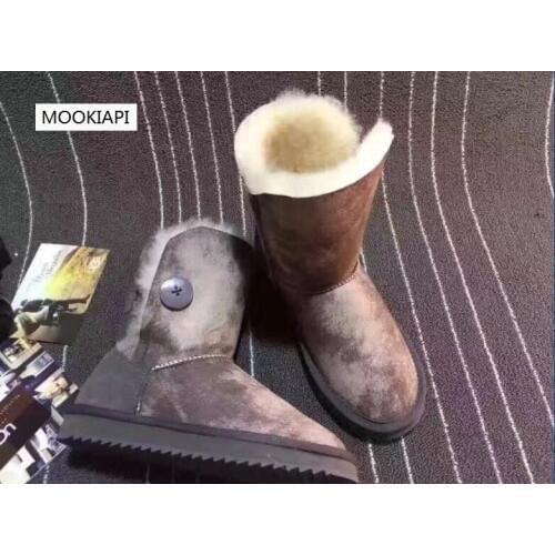 The best comfortable and warm snow boots in 2019, real sheepskin, 100% wool high quality women shoes