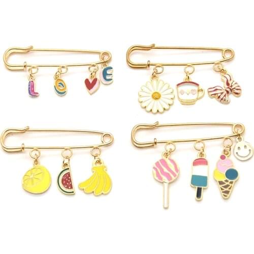 Mengjiale Children's Brooches For Clothes