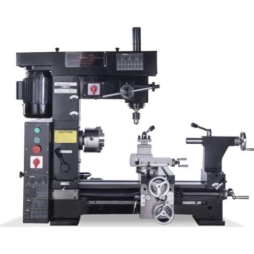 CT500 multifunctional household lathe, drilling, milling, three-in-one machine tool