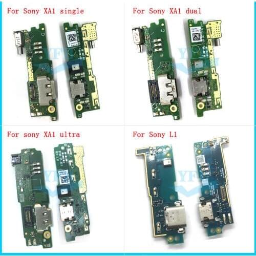 Original USB Charging Dock Port Flex Cable For Sony Xperia L1 L2 E5 XA XA1 XA2 Ultra plus USB Charger Dock Connector Board Flex