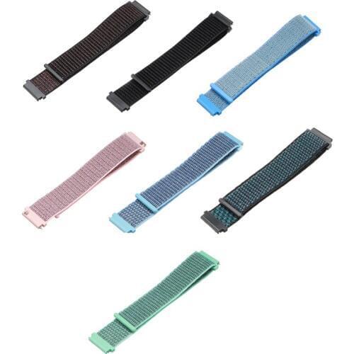 20mm Nylon Watch Strap Band For Smart Watch S3 Sport Watch Bands Universal Replacement Bracelet Wristband Watches Accessories