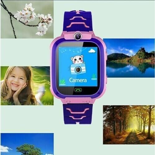 Hot Sale Q12 Smartwatch Waterproof 2G Child Anti-Lost SOS Call GSM LBS GPS