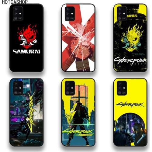 Cyberpunkes Phone Case For Samsung Galaxy A21S A01 A11 A31 A81 A10 A20E A30 A40 A50 A70 A80 A71 A51