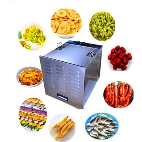High power fruit vegetable dehydrator pet food dryer drying machine with timer and temp control