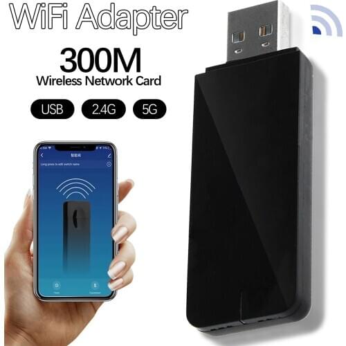 X-300H 300M Wireless USB Network Card WiFi Adapter Dual Band 2.4G 5G Signal Receiver WiFi Dongle Ralink RT5572 Supports Linux