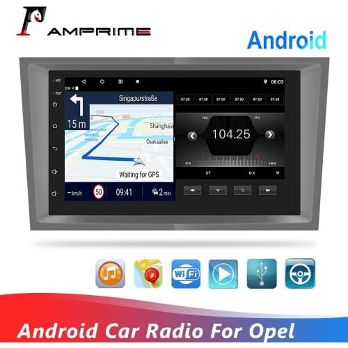 AMPrime Android Car Radio Multimedia Player 1+16 GPS For Opel Astra Antara Vectra Corsa Zafira Meriva Vivara Vivaro Combo