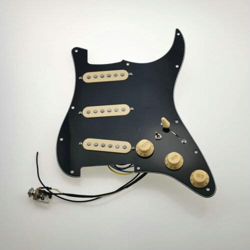 Guitar pickups Stratocas 7-Way type fully loaded pickguard AlNiCo Pickups Single coil pickups