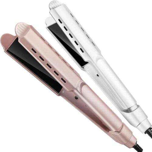 Ceramic Hair Curler Iron Hairdressing Devices And Tools Treatments Straightener Four Gear Temperature Adjustment For Women
