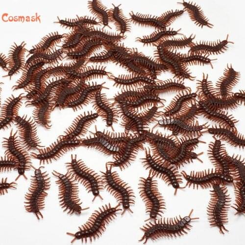 Cosmask Halloween Mask Props Dance Carnival Cosplay Party Props High Simulation Centipede Adult Party Costume Mask