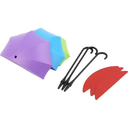 Creative Umbrella Hook Colorful Wall Hook Household Small Decorative Wall Hook Kitchen Storage Box Bathroom Accessories