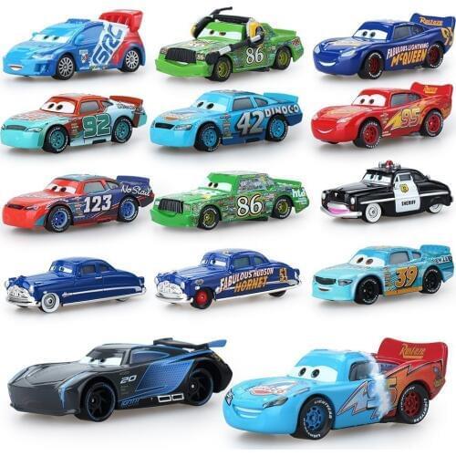 34 Style Disney Pixar Cars 2 3 Jackson Storm Ramirez Diecast Vehicle Metal car Alloy Boy Kid fireman sam Toys Christmas Gift