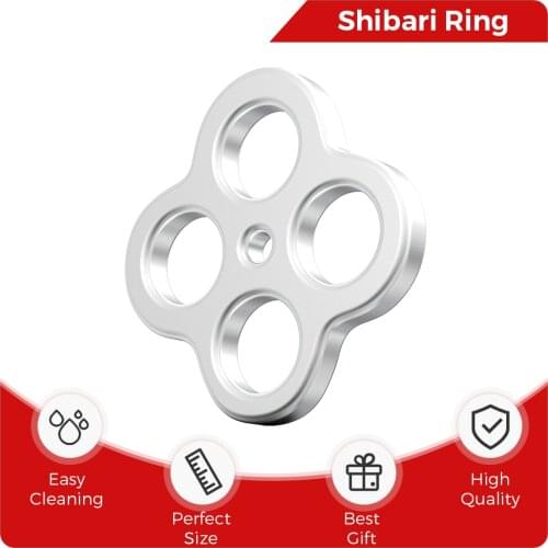 BDSM Metal Artistic Erotic Shibari Suspension Ring Bondage Suspension Restraints Anchor Base for Rope Suspension 18+ Adult Game