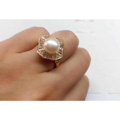 New Style Hot Ring Mountings Base Findings Women Accessories Jewelry Settings Parts for Girls Pearls Beads Stones Agate