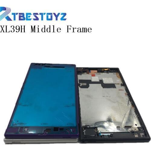 RTBESTOYZ Front Middle Frame Bezel Plate Chassis Housing For Sony Xperia Z Ultra XL39h XL39 C6802 C6806 C683 C6843 C6833