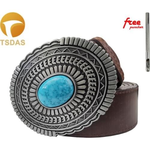 Pure Vintage Antique Belt Buckle Diamond Western Cowboy Mens Belt Buckle Fashion Fine Accessory