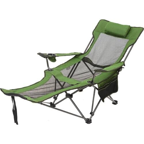 Good quality Folding Lounge Chair Portable Fishing Stool Leisure Beach Chair Camping Seat Office Nap Light Stool Outdoor props