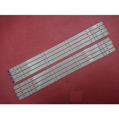 New 10set=80pcs LED strip for LG 49LH590V HC490DUN 49LH5700 49LJ51/LJ57_FHD_A B Type LG innotek 17Y 49_FHD A B EAU63673013