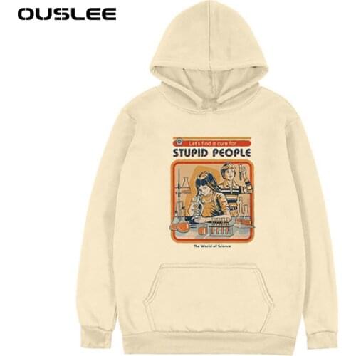 OUSLEE Unisex Hoodies Death Scary Evil Hip Hop Long Sleeve Streetwear Hoodies Men Gothic Sweatshirt Vintage Hoodie Clothes