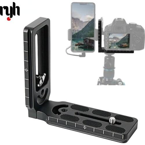 Universal camera l bracket plate quick release plate L shape plate dslr mount adapter holder for CamFi controller arca camera