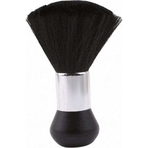 1PC Salon Cutting Hairdressing Styling Makeup Tool Professional Soft Black Neck Face Duster Brushes Barber Hair Clean Hairbrush