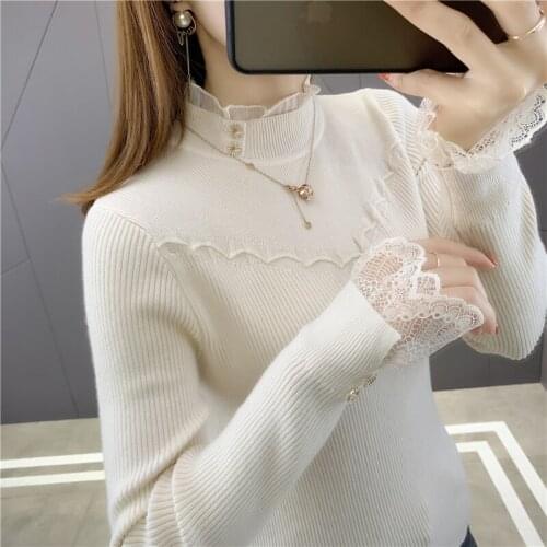 18945 hall no. 2 in 5 】 make pure color lace stitching hedge [2001] 43 render unlined upper garment