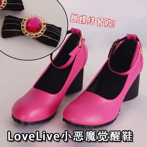 Anime Lovelive Devil Awaken Shoes Eli Ayase Maki Umi All Memders Cosplay Shoes Lolita High Heels Shoes H