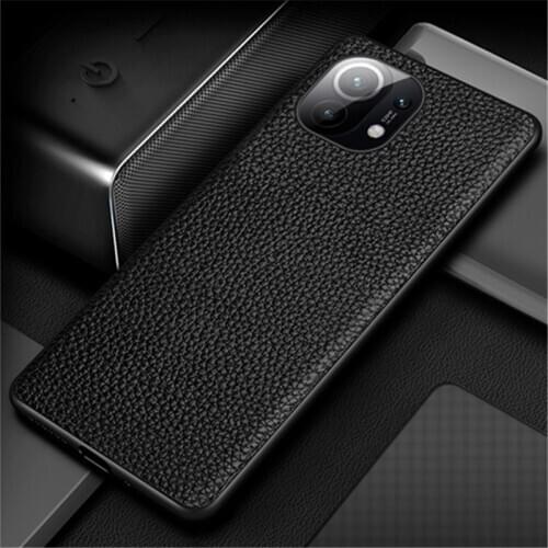 Ultra Thin PC + Leather Back Cover Case for Xiaomi Mi 11 Mi11 Xiaomi11 10 Pro Mi10 Xiaomi10 Anti-Scratch Phone Bag