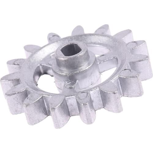 DIY Mini Barbecue Frame Gear Part Heat Resistant Accessories Automatic Revolving Hardware Aluminum Wheel