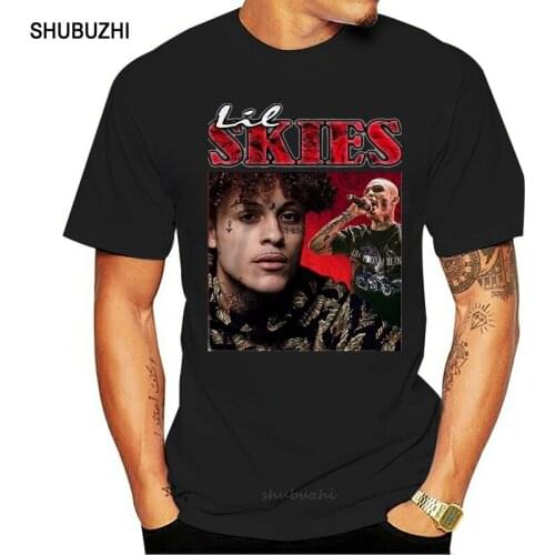 Lil Skies T Shirt White Iverson Hip Hop Tribute Lil Uzi Vintage Ski Mask Roses 35Th 30Th 40Th 50Th Birthday Tee Shirt
