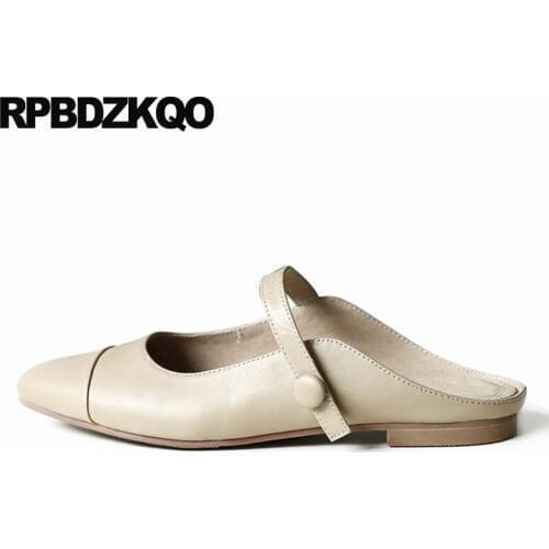 Chinese Designer Pointed Toe China Drop Shipping Dress Brand Plain Ladies Beautiful Flats Shoes Slip On 2018 Genuine Leather