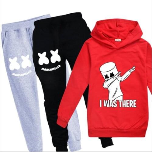 Childrens Clothing Sets Boys And Girls Sports Suits Spring Sweatshirt Hoodie Outdoor Causal tracksuit 2 Piece Set 2-16Y