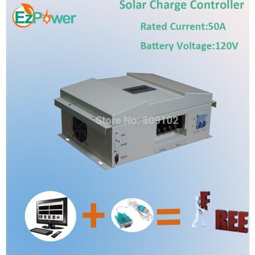 50A 120V PWM solar charge controller