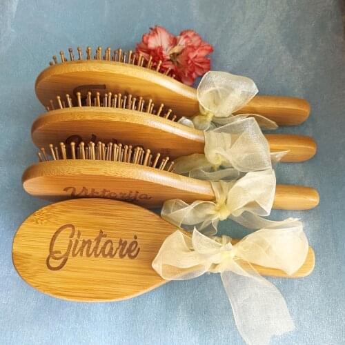 Personalised Baby Hair Brush / Newborn Gifts/ Baby Keepsake/ birthday Party Gift/ Airbag Massage Anti-static Comb Gift for her