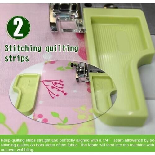 Multi-functional Interlock Measure Keeper Template Sewing Machine Accessories Sewing Seam Guide Positioning Plate
